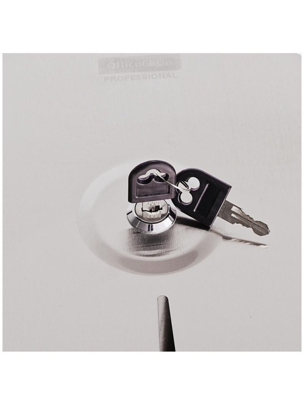 Диспенсер для туалетной бумаги OfficeClean Professional, нержавеющая сталь