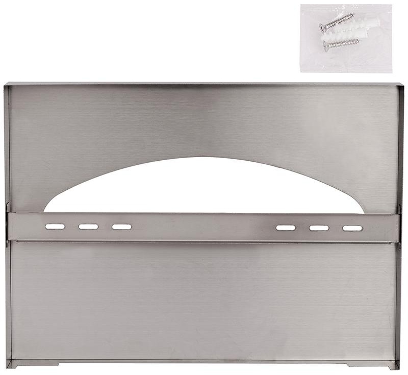 Диспенсер для покрытий на унитаз OfficeClean Professional, нержавеющая сталь