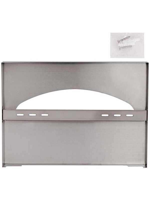 Диспенсер для покрытий на унитаз OfficeClean Professional, нержавеющая сталь