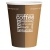 Стаканы одноразовые OfficeClean 150мл, набор 100шт., бумажные однослойные, с печатью, хол/гор