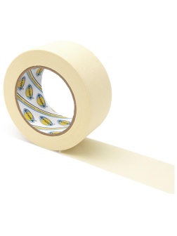 Клейкая лента малярная Aviora, 50мм*50м, креппированная, инд. упаковка