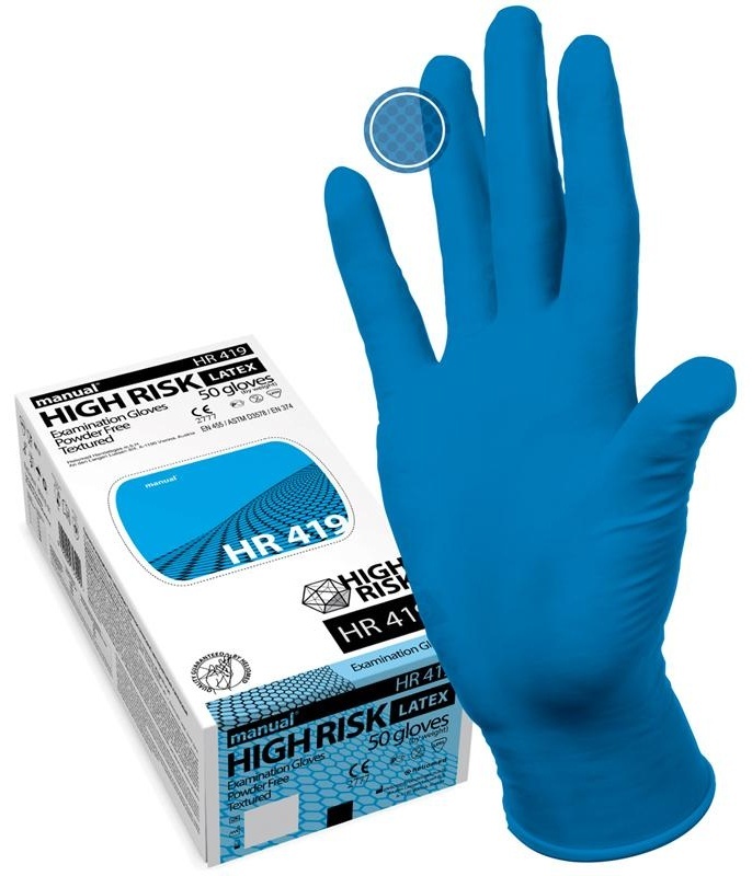 Перчатки латексные медицинские Manual 