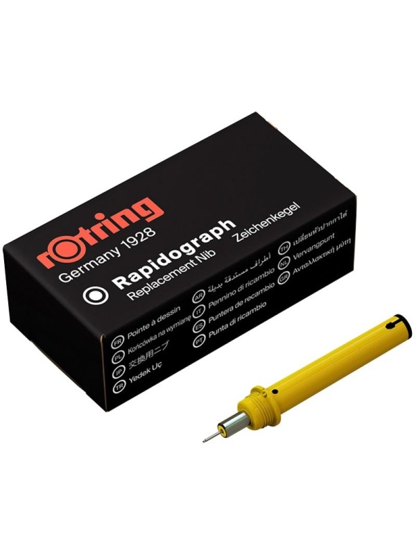 Пишущий элемент для рапидографа Rotring 0,35мм, картон. упаковка