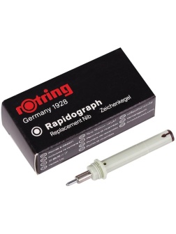 Пишущий элемент для рапидографа Rotring 0,8мм, картон. упаковка