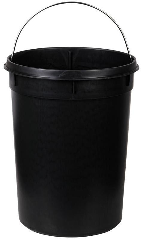 Ведро-контейнер для мусора (урна) OfficeClean Professional, 20л, серое, матовое