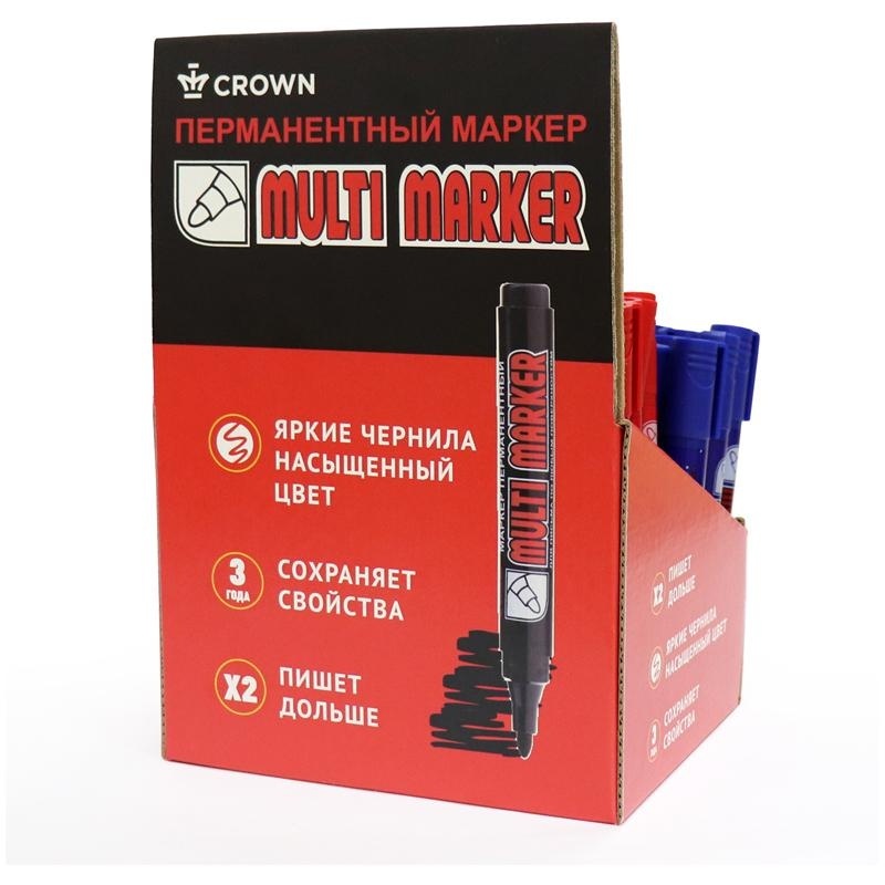 Картонный дисплей Crown для перманентных маркеров (Ш17см х Г14 см х В25 см) , 4 ячеек