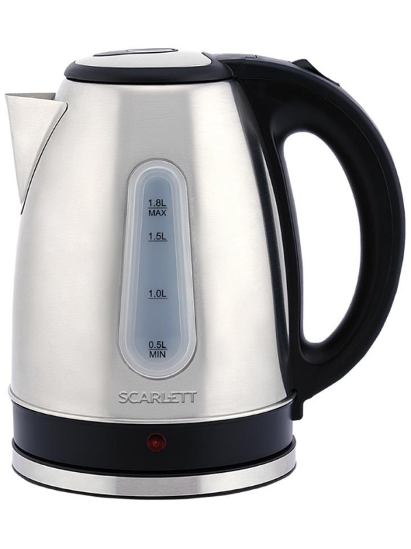 Чайник электрический Scarlett SC-EK21S75, 1,8л, 2200Вт, нержавеющая сталь