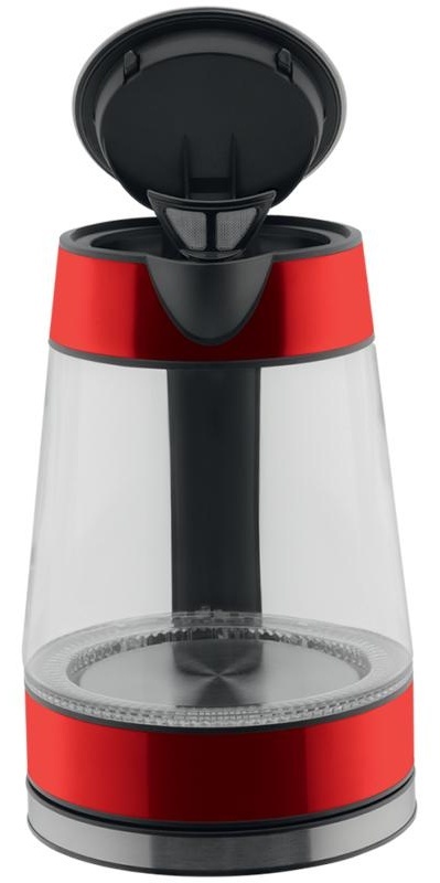 Чайник электрический Scarlett SC-EK27G79, 1,7л, 2200Вт, с подсветкой, стекло/пластик