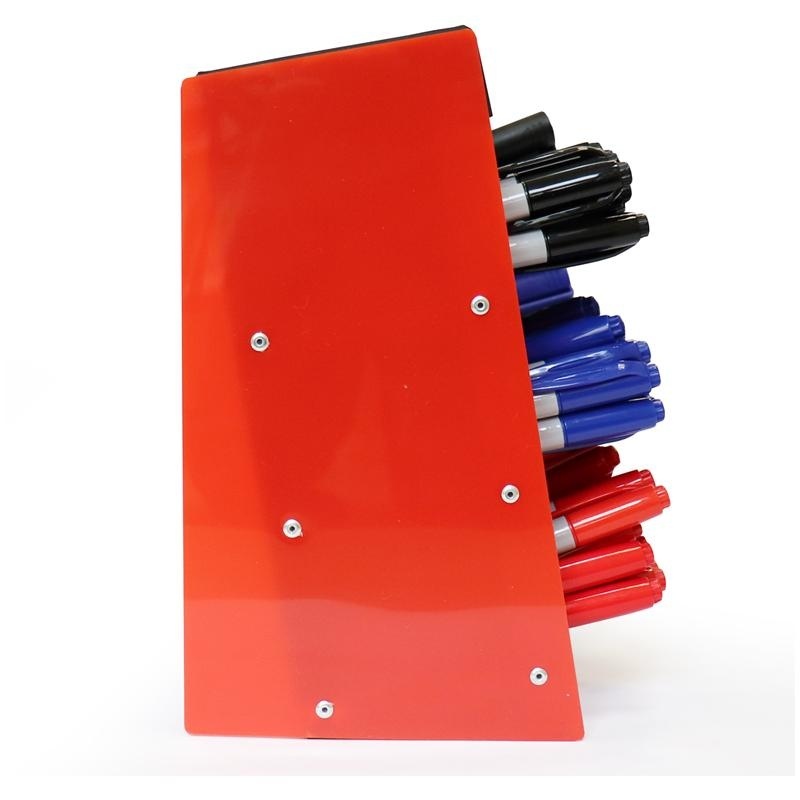 Дисплей пластиковый Crown для перманентных маркеров, 6 ячеек (250*250*180мм)