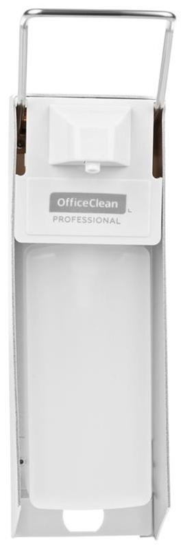 Диспенсер для жидкого мыла OfficeClean Professional, локтевой, белый, наливной, 0,5л