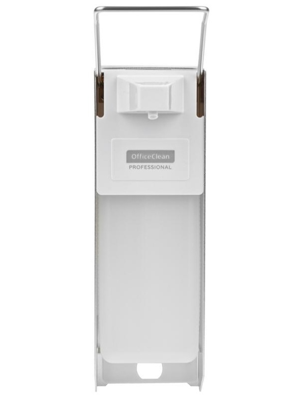 Диспенсер для жидкого мыла OfficeClean Professional, локтевой, белый, наливной, 1л