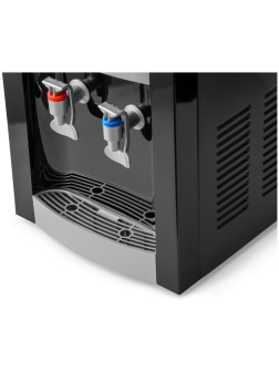 Кулер для воды настольный AEL TD-AEL-47, нагрев/охлаждение электрон., черный