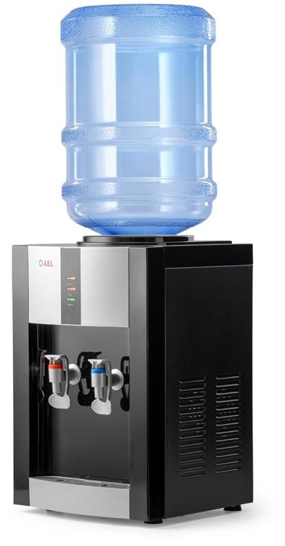 Кулер для воды настольный AEL TK-AEL-47, нагрев/комнатная, черный