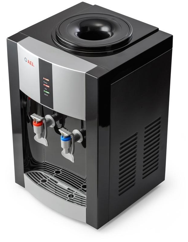 Кулер для воды настольный AEL TK-AEL-47, нагрев/комнатная, черный