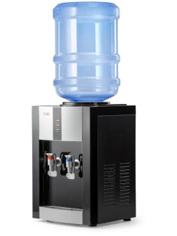 Кулер для воды настольный AEL TK-AEL-47, нагрев/комнатная, черный