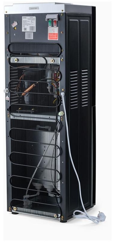 Пурифайер для воды напольный AEL LС-AEL-47s, нагрев/охлаждение, серебристый, черный