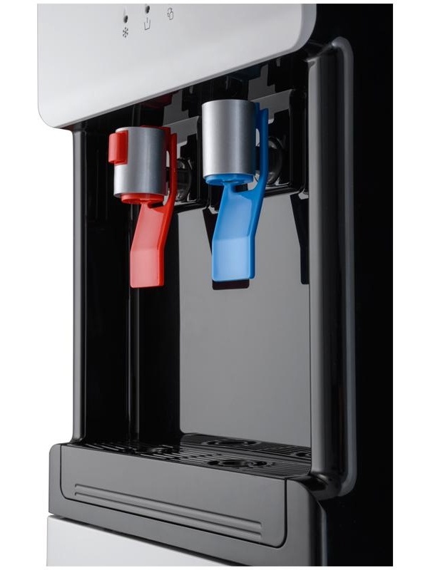 Кулер для воды напольный AEL LC-AEL-850a, нагрев/охлаждение компрессор., нижняя загрузка бутыли, белый