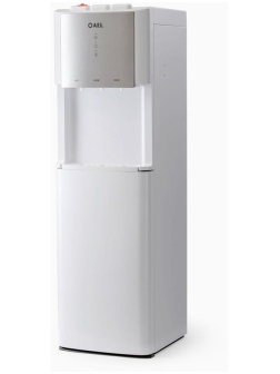 Кулер для воды напольный AEL LD-AEL-811a, нагрев/охлаждение электрон., нижняя загрузка бутыли, 3 крана, белый