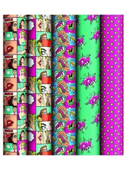 Упаковочная бумага глянц. 70*100см, ArtSpace 