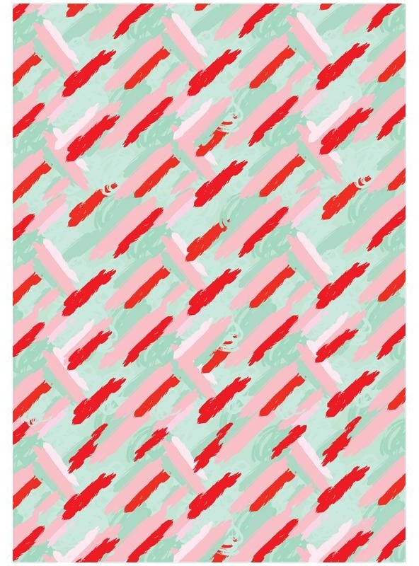 Упаковочная бумага глянц. 70*100см, MESHU 