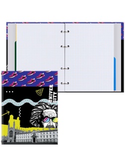 Тетрадь на кольцах А5, 240л., BG 