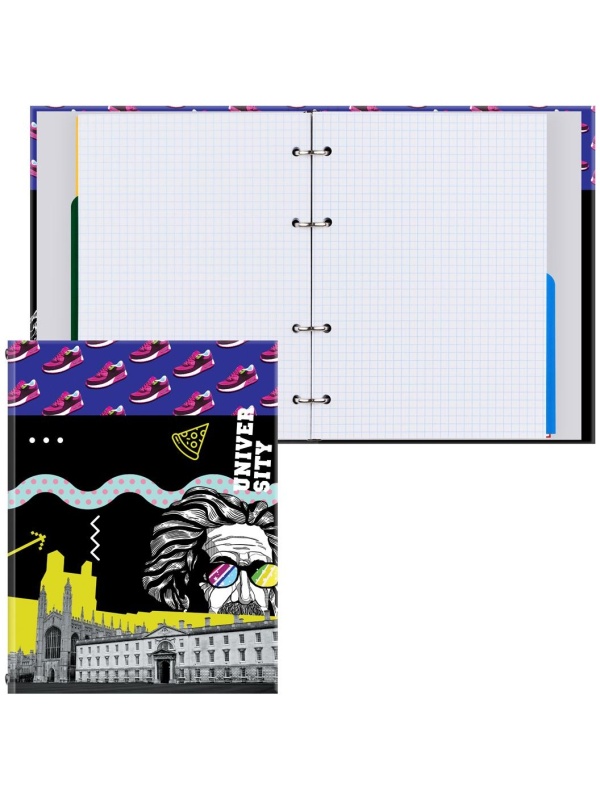 Тетрадь на кольцах А5, 240л., BG 