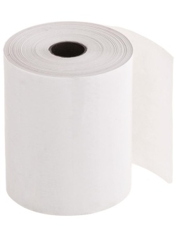 Чековая лента термо 57*30*12 (30м), НБК, 42г/м2 термослой наружу