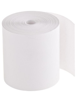 Чековая лента термо 57*70*12 (65м), НБК, 42г/м2 термослой наружу