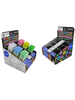 Дисплей пластиковый Munhwa для меловых маркеров