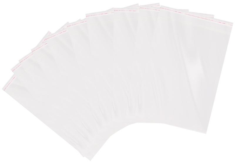 Пакет с клеевым краем OfficeSpace, 25*35+4см, БОПП, 25мкм