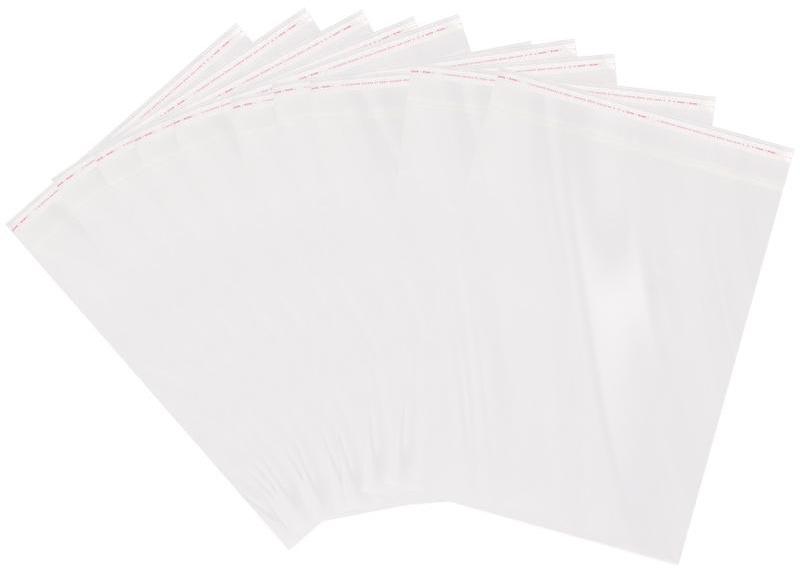 Пакет с клеевым краем OfficeSpace, 35*45+4см, БОПП, 25мкм