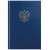 Книга учета OfficeSpace, А4, 96л., клетка, 200*290мм, бумвинил, цвет синий, блок офсетный с гербом