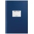 Книга учета OfficeSpace, А4, 96л., клетка, 200*290мм, бумвинил, цвет синий, блок офсетный, наклейка