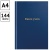 Книга учета OfficeSpace, А4, 144л., линия, 200*290мм, бумвинил, цвет синий, блок офсетный