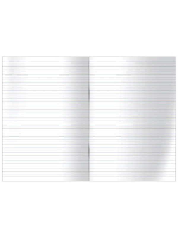 Книга учета OfficeSpace, А4, 144л., линия, 200*290мм, бумвинил, цвет синий, блок офсетный