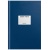 Книга учета OfficeSpace, А4, 192л., клетка, 200*290мм, бумвинил, цвет синий, блок офсетный, наклейка