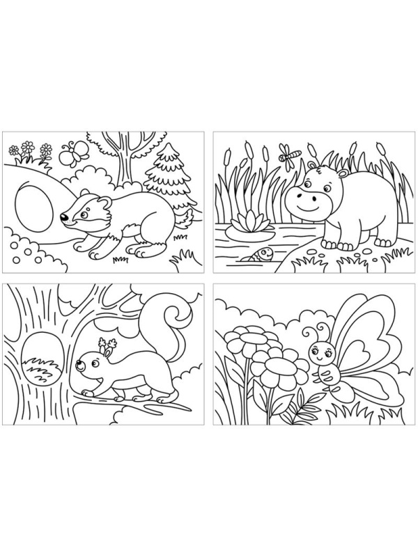 Раскраска в папке А5, 48 л. Мульти-Пульти 