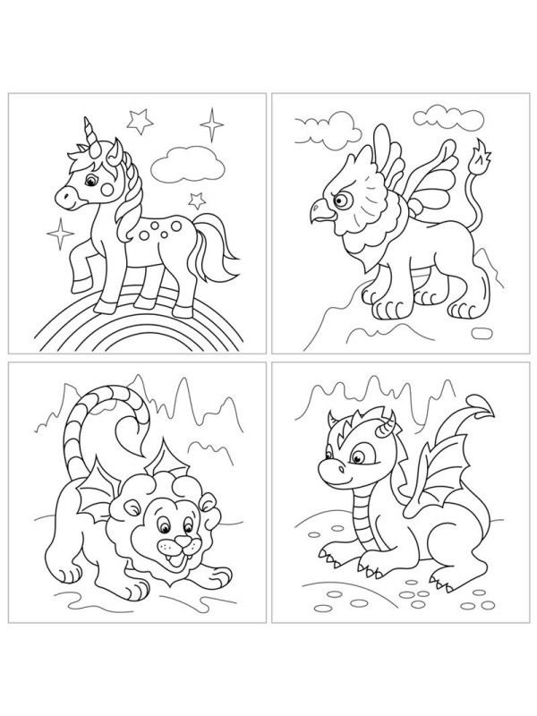 Раскраска в папке А5, 48 л. Мульти-Пульти 