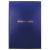 Книга учета OfficeSpace, А4, 160л., клетка, 200*290мм, бумвинил, цвет синий, блок офсетный