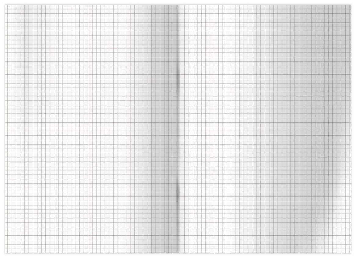 Книга учета OfficeSpace, А4, 128л., клетка, 200*290мм, твердая обложка 