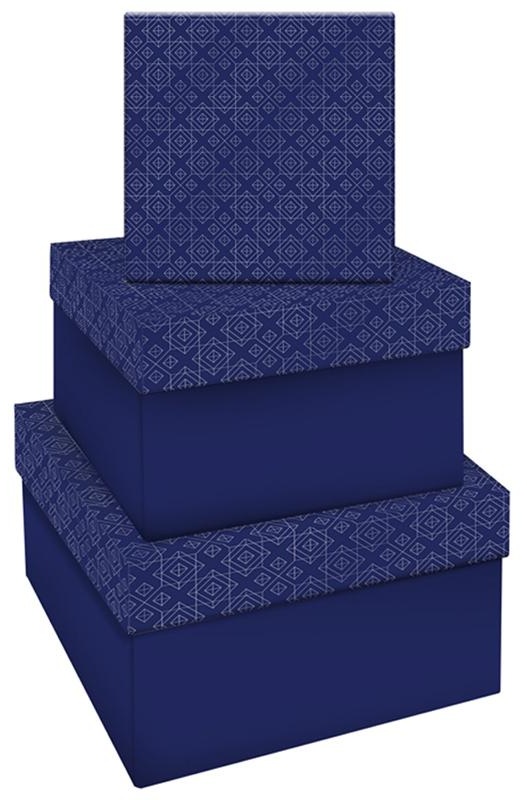 Набор квадратных коробок 3в1, MESHU 