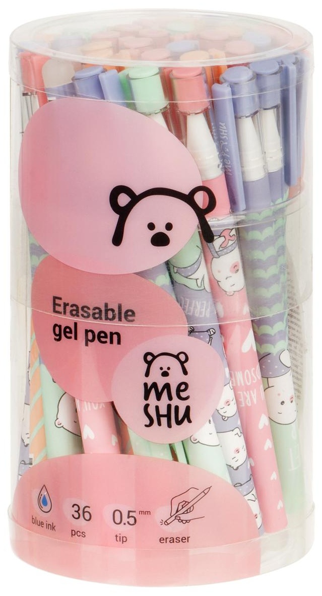 Ручка гелевая стираемая MESHU 