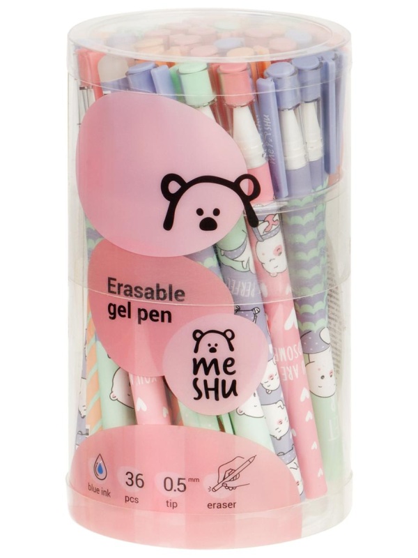 Ручка гелевая стираемая MESHU 