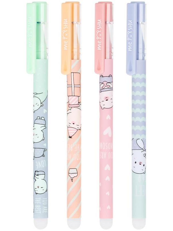 Ручка гелевая стираемая MESHU 