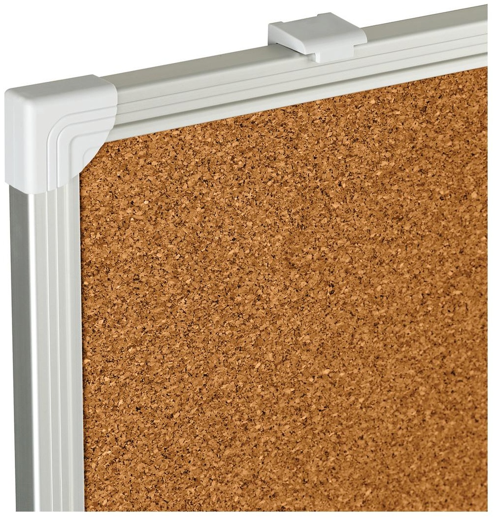 Доска пробковая OfficeSpace, 60*90см, алюминиевая рамка