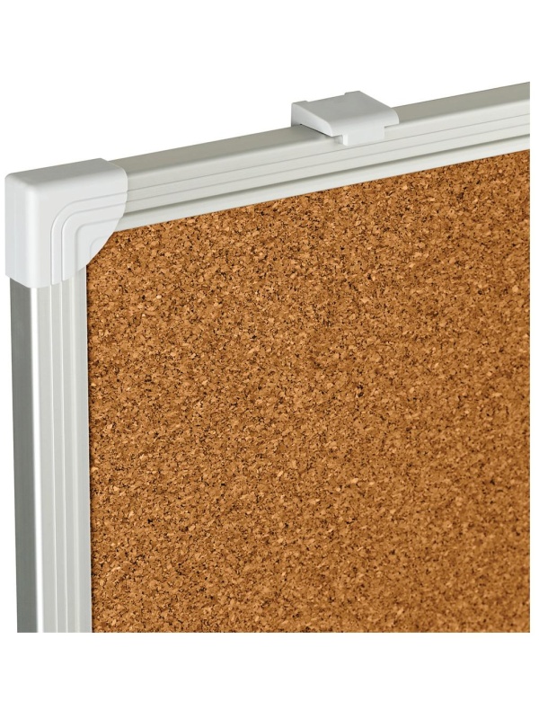 Доска пробковая OfficeSpace, 60*90см, алюминиевая рамка