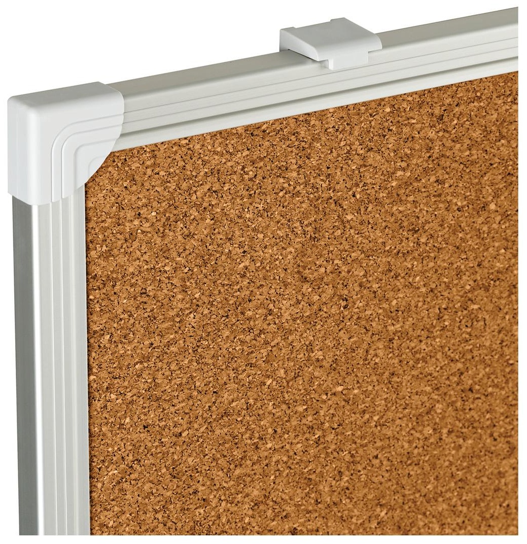 Доска пробковая OfficeSpace, 90*120см, алюминиевая рамка