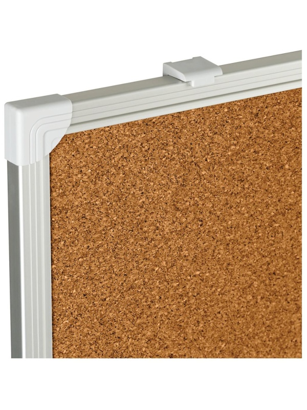 Доска пробковая OfficeSpace, 90*120см, алюминиевая рамка