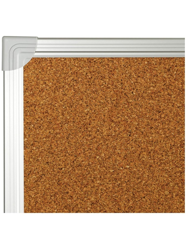 Доска пробковая OfficeSpace, 90*120см, алюминиевая рамка