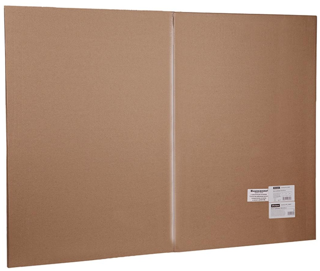 Доска пробковая OfficeSpace, 100*150см, алюминиевая рамка